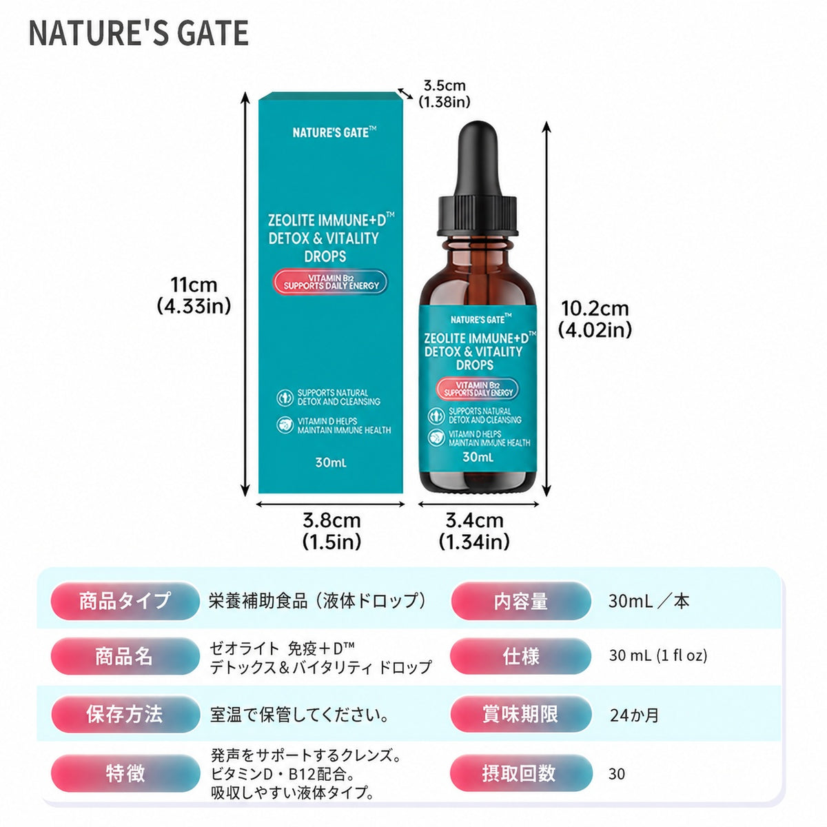 ゼオライトドロップ