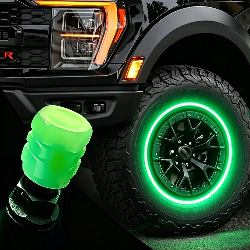 【ホイールをカラフルに彩る！】タイヤバルブキャップ
