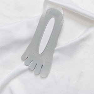 最後の1時間は半額!【足の専門医が推薦】男女兼用矯正用5本指浅履きソックス、効果がなければ全額返金保証！