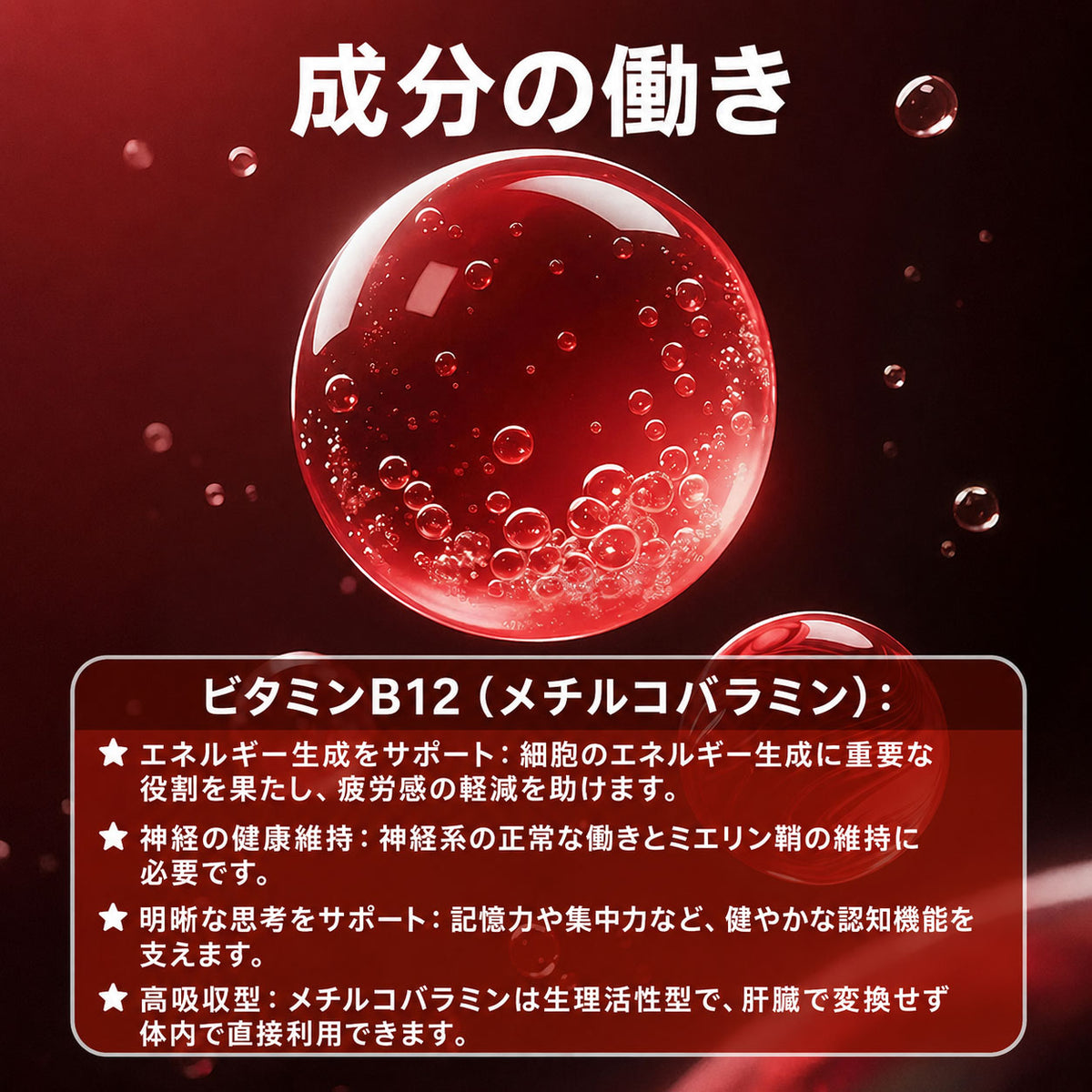 ビタミンB12ドロップ