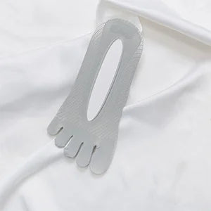 最後の1時間は半額!【足の専門医が推薦】男女兼用矯正用5本指浅履きソックス、効果がなければ全額返金保証！