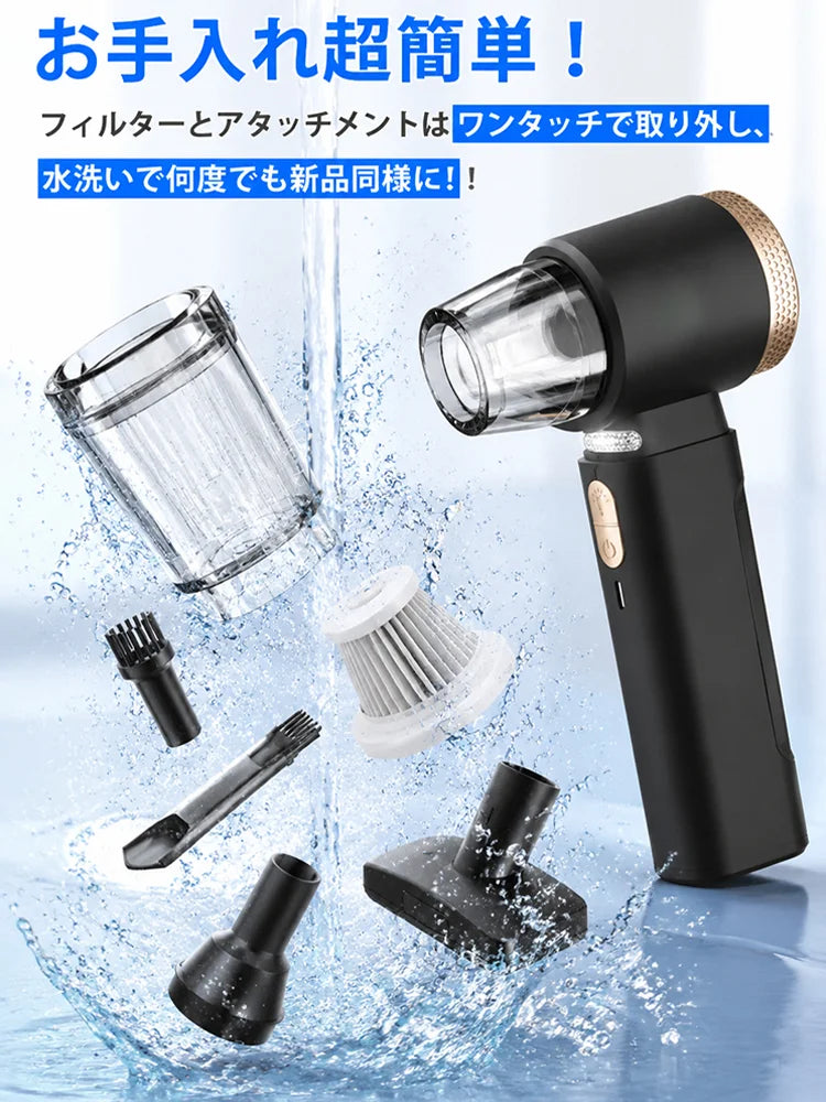 多機能ハイパワー空気入れ＆車用掃除機