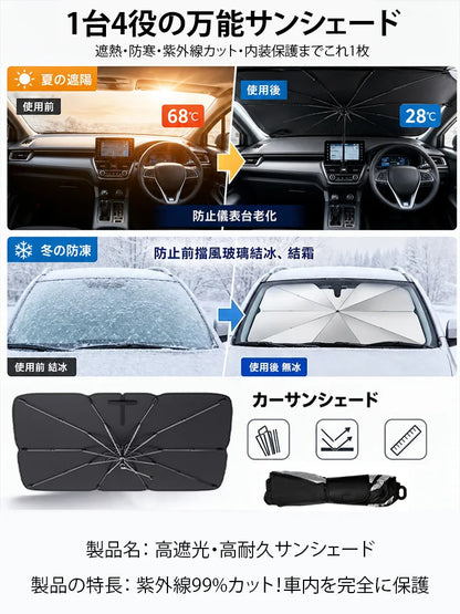高遮光・高耐久サンシェード
