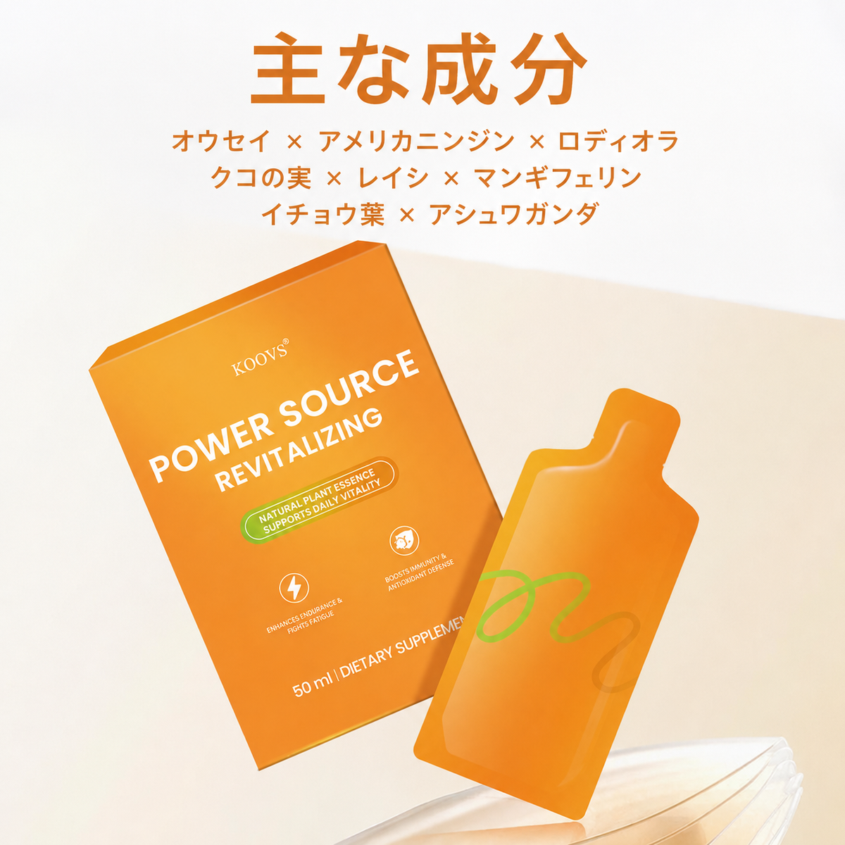 【植物エキス配合】パワーソース リバイタライジング